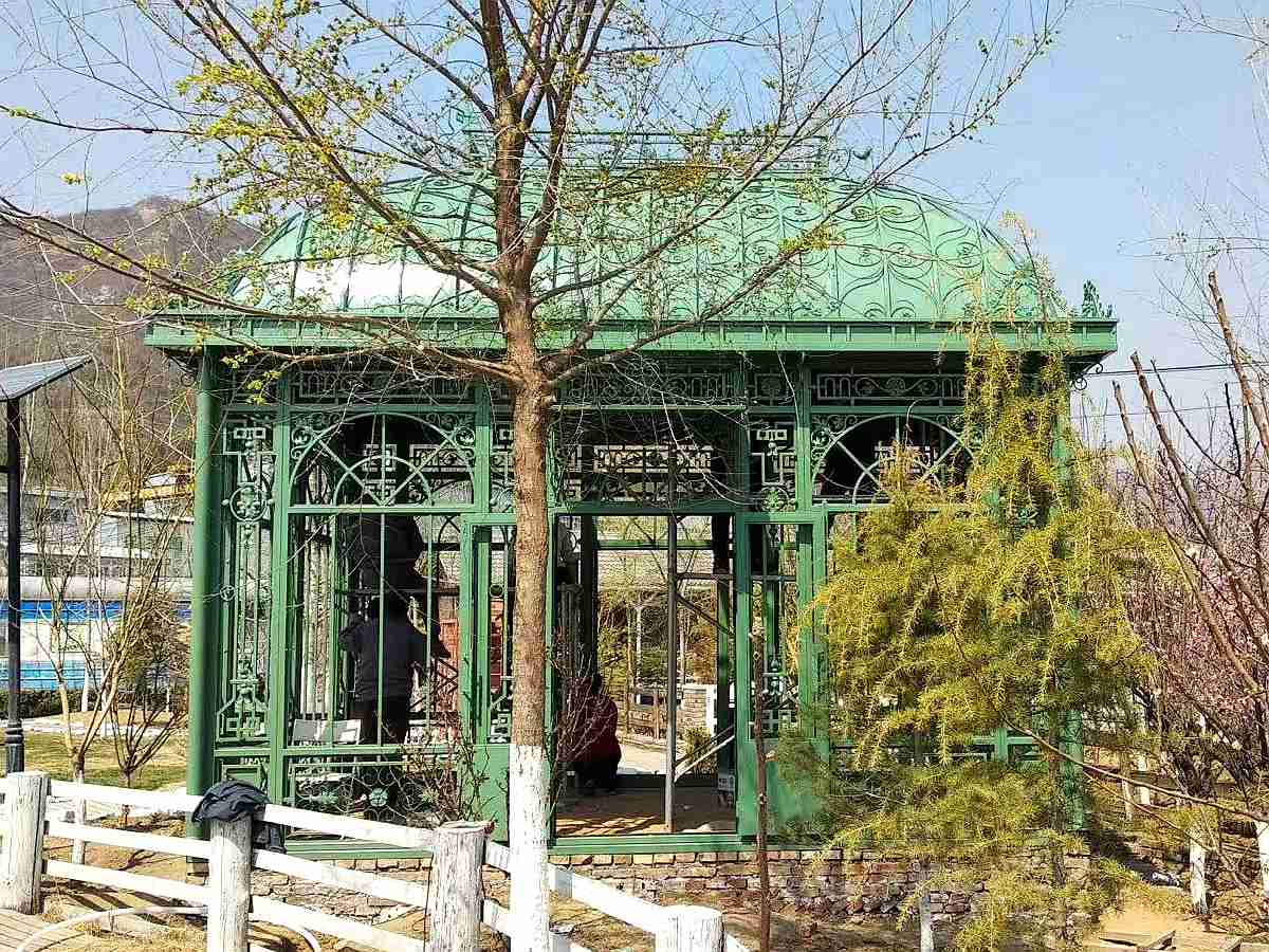 Victorian Garden Glass Greenhouse For Sale